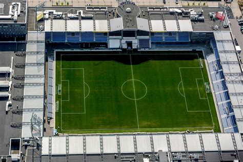 Luchtfoto Het Abe Lenstra Stadion Van Voetbalclub Sc Heerenveen Flying