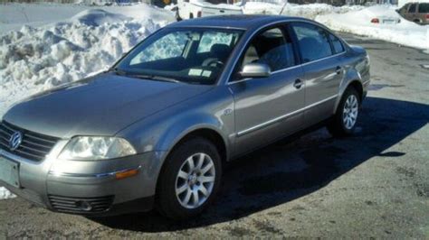 Sell Used 2003 Volkswagen Passat GLS Sedan 4 Door 1 8L In Goshen New