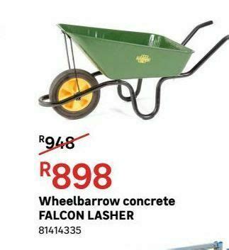 Wheelbarrow Concrete Falcon Lasher Offer At Leroy Merlin