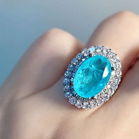 Paraiba Tourmaline Ring | Shinygemlight