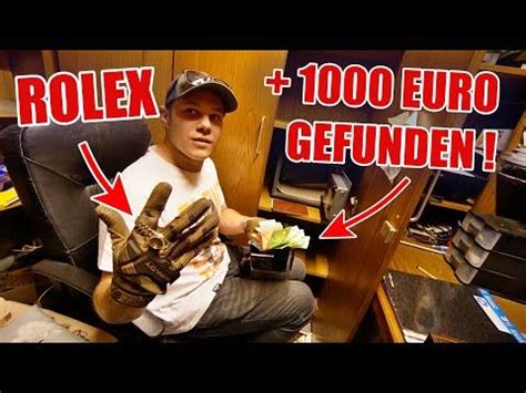 LOSTPLACE ROLEX UND BARGELD IM TRESOR HIER WURDE ALLES