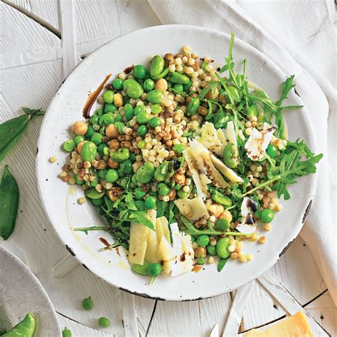 Fregola Salat Mit Dicken Bohnen Und Rauke Ihre Rezepte De 100 000