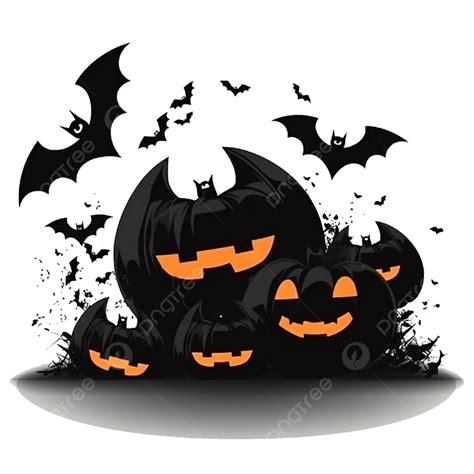 Sombra De Calabaza De Murci Lago De Halloween Png V Spera De Todos