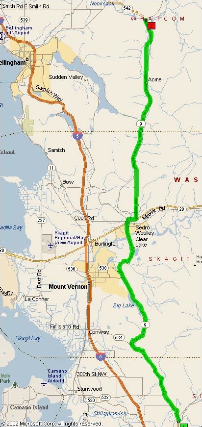 Highway 9 Washington Map London Top Attractions Map