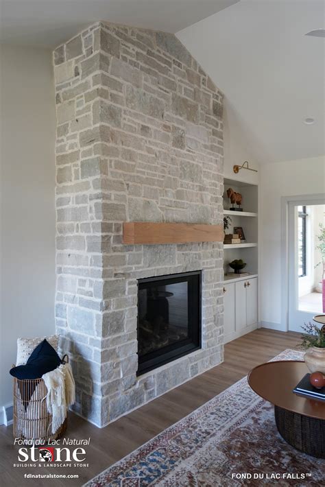 Fond Du Lac Falls Fireplace 2 Fond Du Lac Natural Stone