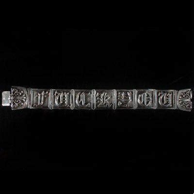 CHROME HEARTS LETTERBLOCK BRACELET FUCK YOU クロムハーツ レターブロック ブレスレット SKYTREK 通販 Yahoo ショッピング