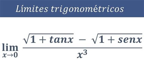 Limite Ra Z Tanx Menos Raiz Senx Entre X Limites Trigonom Tricos