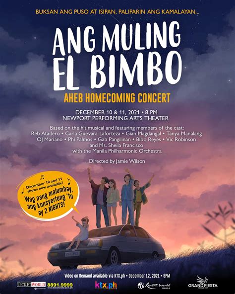 Ang Muling El Bimbo The Beloved All Filipino Musical Is Coming Back