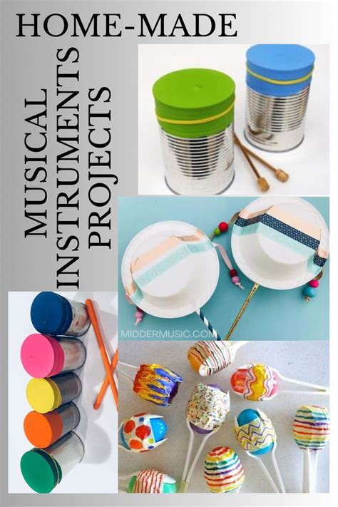 Homemade Musical Instruments Fun Diy Projects