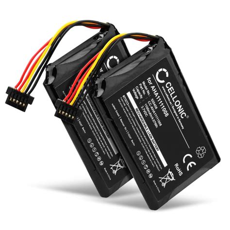 2x Batterie AHA11111008 VFAD VF6P Pour GPS TomTom