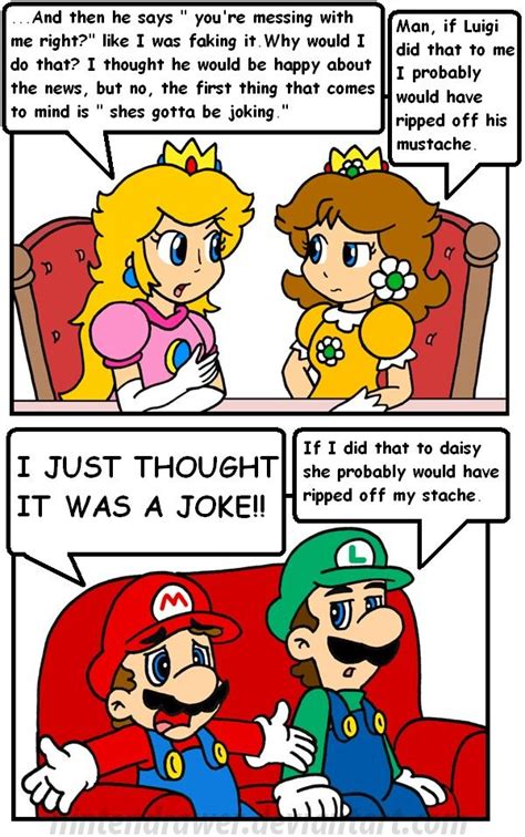 Peach Tells Mario Shes Pregnant Super Mario Smash Bros Mario Funny