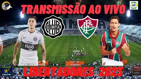 LIBERTADORES AO VIVO OLYMPIA X FLUMINENSE Imagens Exclusivas