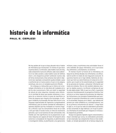 Pdf Historia De La Inform Tica Infla Cat Pdf Fileque Fechar El