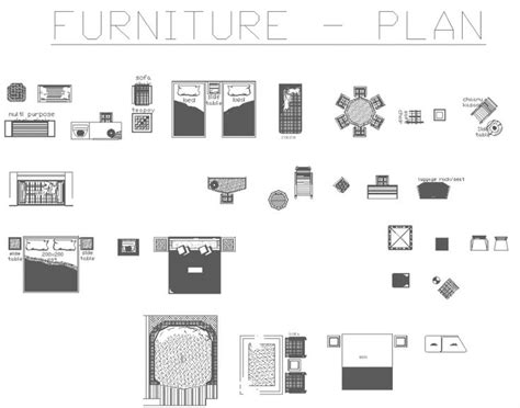 Bed plan with detail dwg file. | Bed plans, How to plan, Dairy drinks