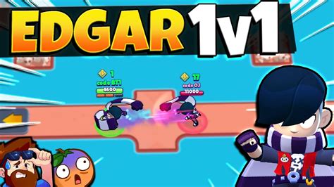 NEW Brawler Edgar 1v1 Vs OJ Warning Hard Mode YouTube