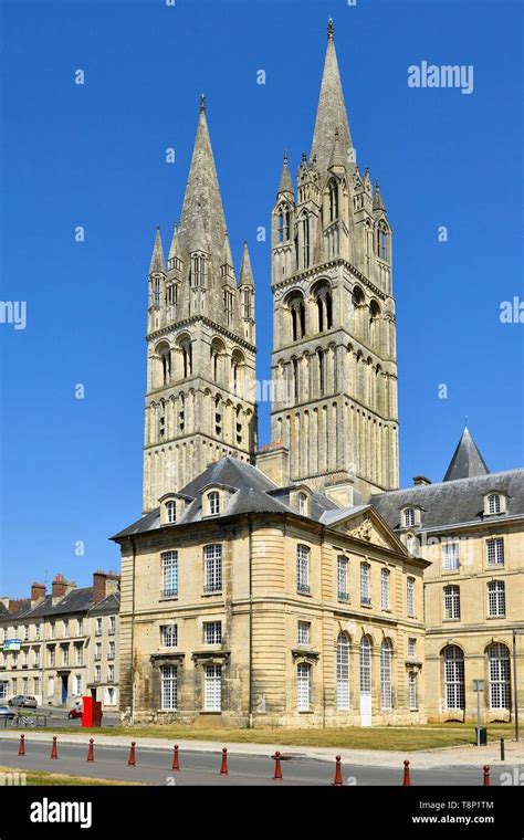 France Calvados Caen Abbaye Aux Hommes Men Abbey Saint Etienne