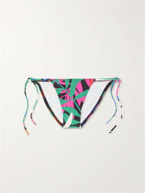 Eres Posidonie Printed Bikini Briefs Net A Porter