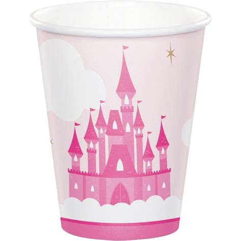 Vasos Mi Princesa Infantil Cart N Ml Unidades Por S Lo