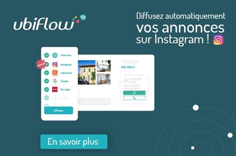 Instagram Un Nouveau Portail Pour La Diffusion De Vos Annonces