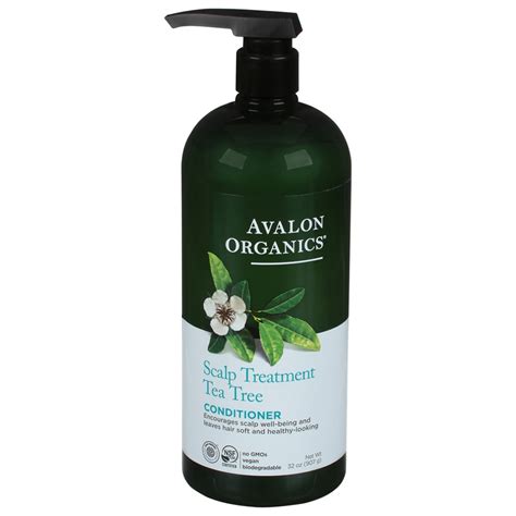 Avalon Organics Scalp Treatment Conditioner Tea Tree 32 Oz Vitacost