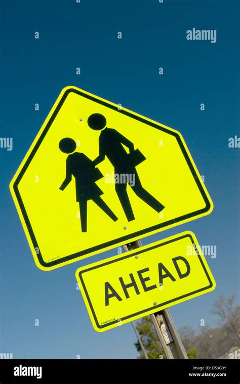 School Crossing Ahead