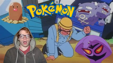 Pok Mon Season Episode Dig Those Diglett Reaction Youtube