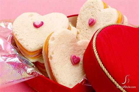 Heart Shaped Sandwiches Recipe For Valentines Day Valentines Food