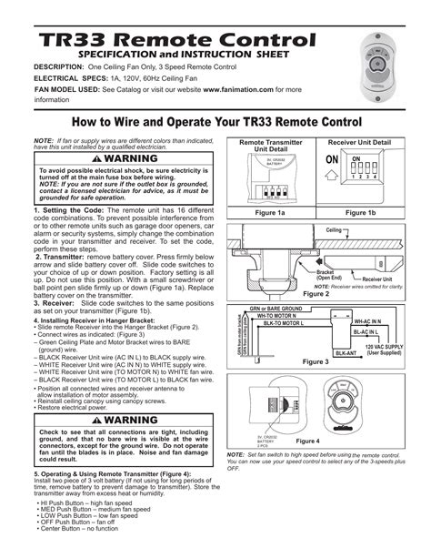 Fanimation Ceiling Fan Remote Instructions Shelly Lighting