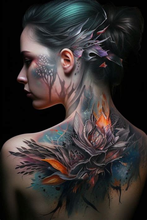 Tatuagem Feminina Female Tattoo Em Arte Corporal Minha