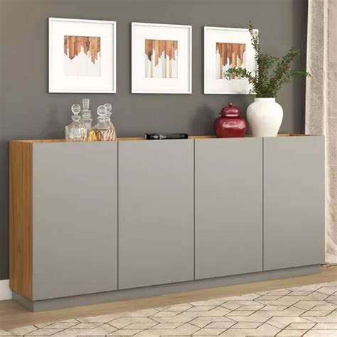 Buffet Aparador 180cm 4 Portas Retrô Fellicci Ji MercadoLivre