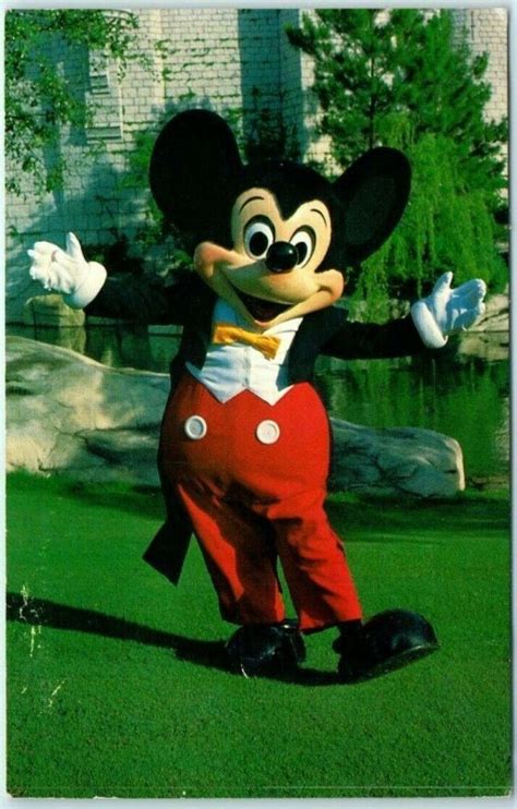 Postcard Welcome Mickey Mouse Walt Disney World Other