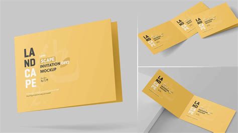 Free PSD Free Landscape Book Mockups PSD Set PsFiles