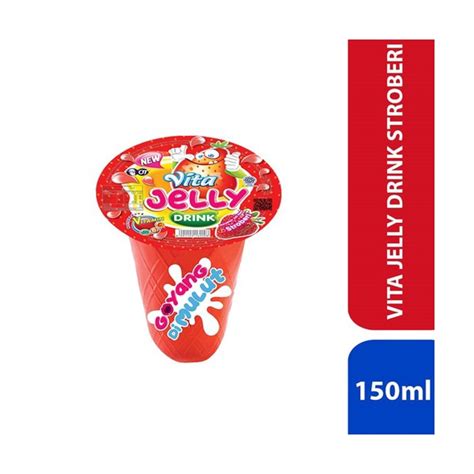 Vita Jelly Drink Strawberry Gr Indonesia Distribution Hub