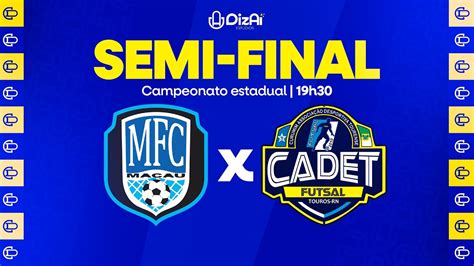 Semi Final Campeonato Estadual De Futsal Macau Futsal X Cadet