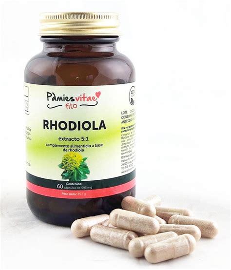 Rhodiola PV 60 cápsulas Tienda Dulce Revolución oficial