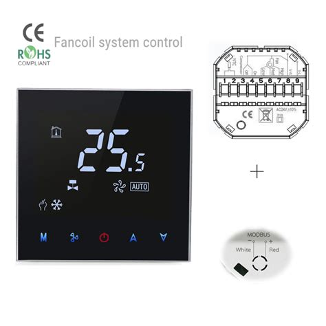 Hvac System Smart Thermostat Modbus Pipe Pipe Control Digital Valve