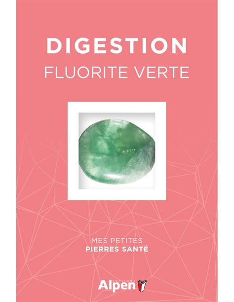 Coffret Litho Digestion Fluorite Verte Alice Delvaille