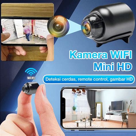 Jual HW Kamera Mini WIFI CCTV Mini Tersembunyi Tanpa Kabel 1080P Cctv