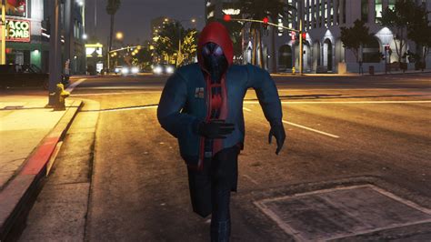 Miles Morales Spider Man MFF Ped GTA 5 Mods