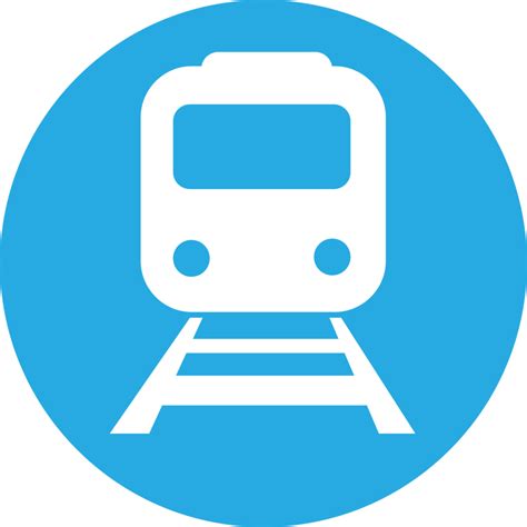 Transport Train Icon Sign Design 10155649 Png