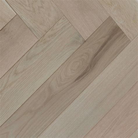 Herringbone White Oak Athena Smooth Vintage Hardwood Flooring And Engineered Flooring