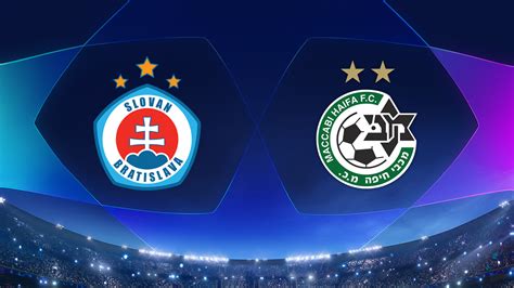 Watch UEFA Champions League Slovan Bratislava Vs Maccabi Haifa Full