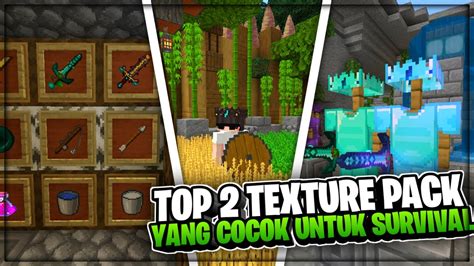 Top Texture Pack Yang Cocok Buat Survival Mcpe Texture