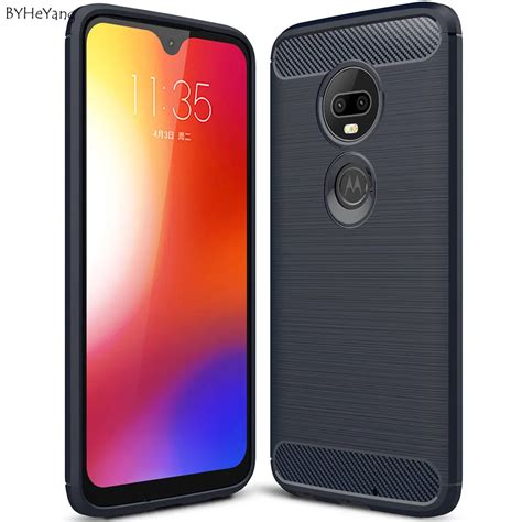 Byheyang For Motorola Moto G7 Case Luxury Soft Armor Tpu Silicone Cover