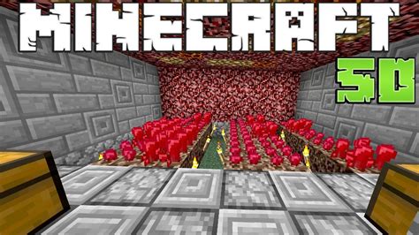 PLANTAÇÃO DE FUNGO DO NETHER Minecraft O Aventureiro 50 YouTube