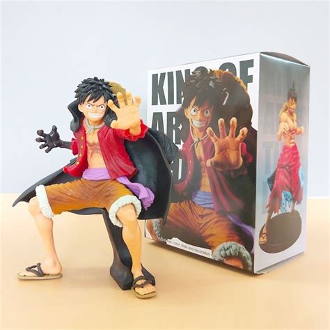 Eric Toys One Piece Anime Koa Art King Luffy Ghost Island Battle Pvc