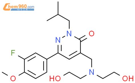 503822 96 6 3 2H Pyridazinone 4 Bis 2 Hydroxyethyl Amino Methyl 6