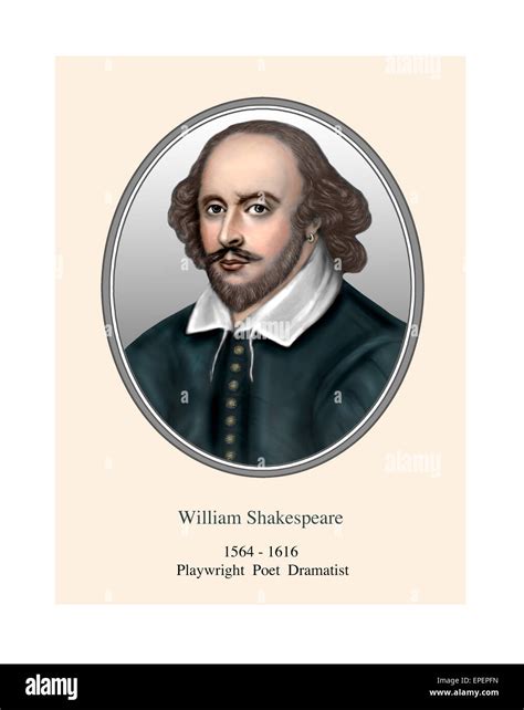 William shakespeare portrait chandos Cut Out Stock Images & Pictures ...