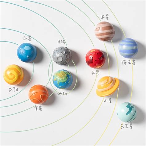 Before The Series Planet Refrigerator Magnet Solar System Home