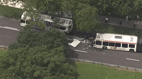 More Than A Dozen People Injured After Two Septa Buses Collide In